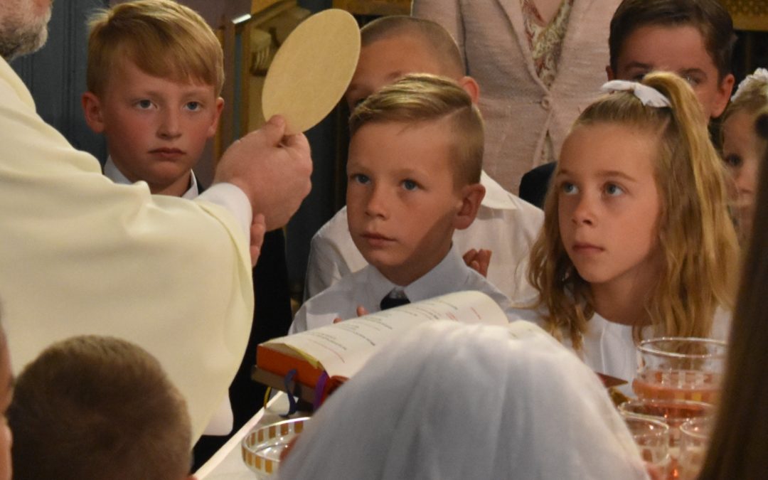First Communion Bread Baking