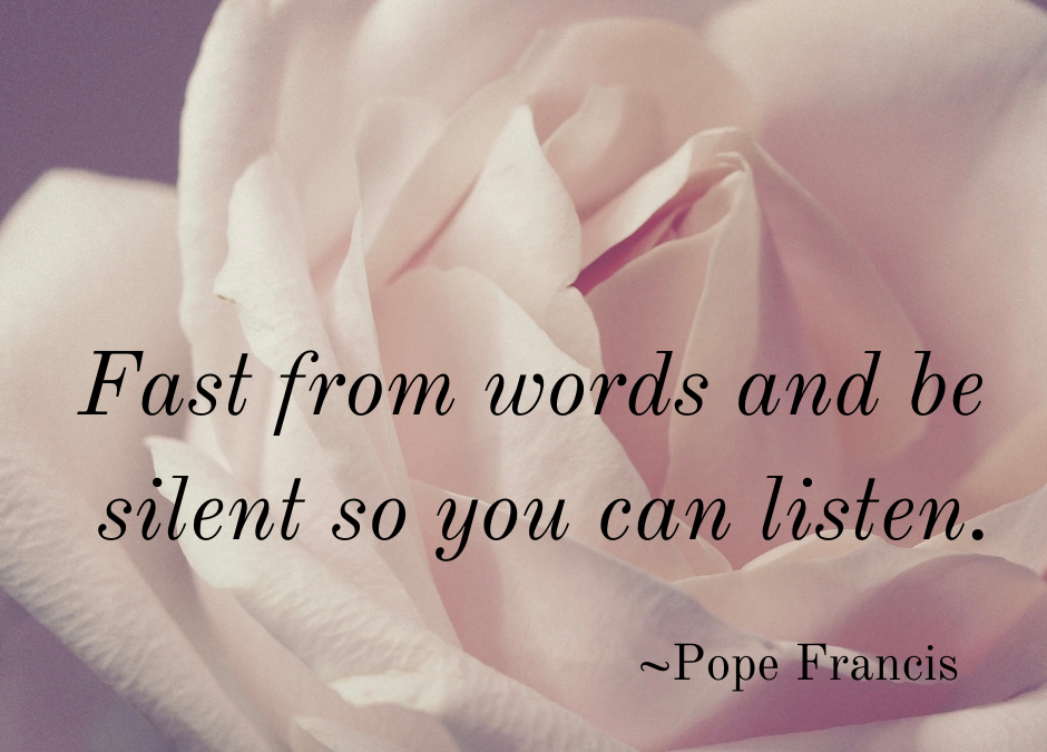 Pope Francis on Fasting